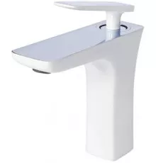 Cмеситель для раковины Grocenberg GB1001N Белый хром