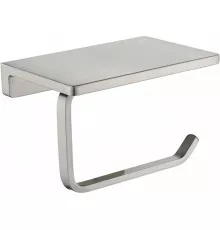 Настенный бумагодержатель плоский Grocenberg AC0027 (Никель)