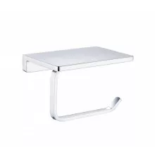 Настенный бумагодержатель плоский Grocenberg AC0027 (Хром)