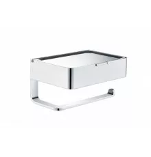 Настенный бумагодержатель плоский Grocenberg AC0050 (Хром)