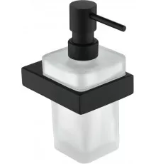 Настенный дозатор для жидкого мыло Grocenberg AC0028 (Черный матовый)