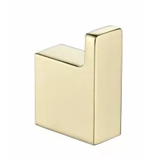 Крючок одинарный Grocenberg AC0017 (Золото глянец)