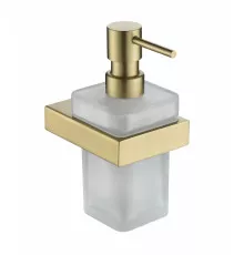Настенный дозатор для жидкого мыло Grocenberg AC0028 (Матовое золото)