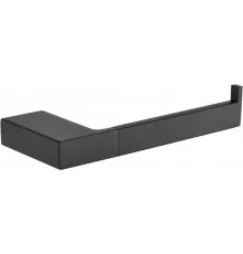 Бумагодержатель без крышки Grocenberg AC0024 (Черный матовый)