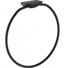 Кольцо для полотенец Grocenberg AC0063 (Черный матовый)
