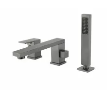 Смеситель на борт ванны Groсenberg GB6008 Графит