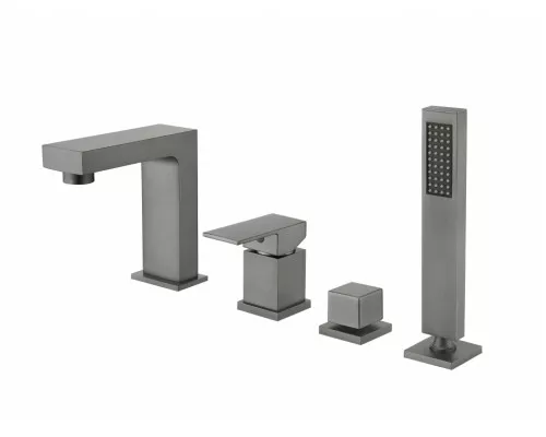 Смеситель на борт ванны Groсenberg GB6008-1 Графит