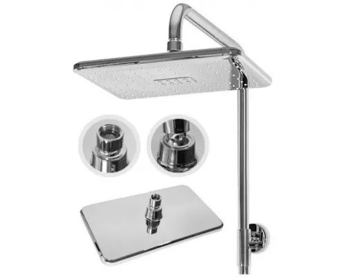 Душевая система с термостатом Grocenberg GB7005 Хром