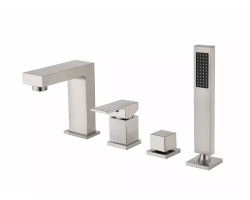 Смеситель на борт ванны Groсenberg GB6008-1 Никель