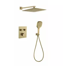 Душевая система скрытого монтажа Grocenberg GB5040MG с Термостатом Vernet (Франция)