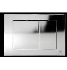 Кнопка смыва для унитаза (пластик) GROCENBERG KP3080CR хром