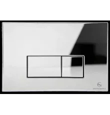 Кнопка смыва для унитаза (пластик) GROCENBERG KP3070CR хром