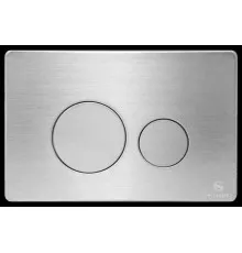 Кнопка смыва для унитаза (металл) GROCENBERG KM3090NK Никель