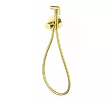 Гигиенический душ со смесителем GROCENBERG GB009 с термостатом Золото глянец