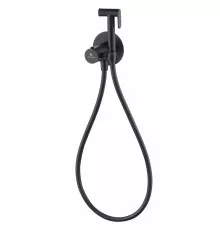 Гигиенический душ со смесителем GROCENBERG GB009 с термостатом Черный матовый