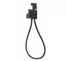 Гигиенический душ со смесителем GROCENBERG GB008 с термостатом Черный матовый