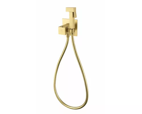 Гигиенический душ со смесителем GROCENBERG GB008 с термостатом Матовое золото