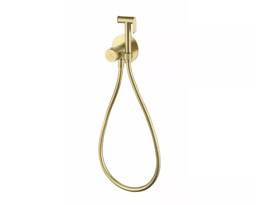 Гигиенический душ со смесителем GROCENBERG GB009 с термостатом Матовое золото