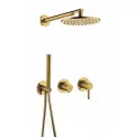 Душевой комплект Grocenberg GB5090GL золотой брашированный