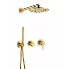 Душевой комплект Grocenberg GB5090MG Матовое золото