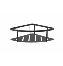 Полка корзина угловая Grocenberg AC0090BL Черный матовый