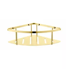 Полка корзина угловая Grocenberg AC0090GO Золото