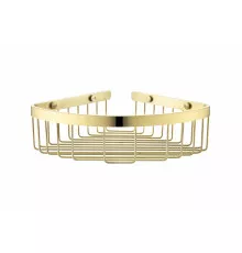 Полка корзина угловая Grocenberg AC0091GO Золото