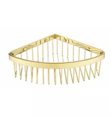 Полка корзина угловая Grocenberg AC0094GO Золото