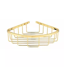 Полка корзина угловая Grocenberg AC0097GO Золото