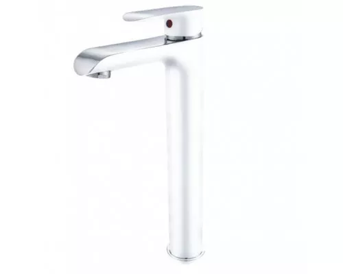 Смеситель для раковины Groсenberg GB3010 Белый хром