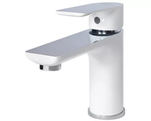 Cмеситель для раковины Grocenberg GB2009 Белый хром