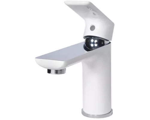 Cмеситель для раковины Grocenberg GB2009 Белый хром