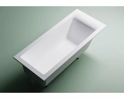 Ванна Astra-Form Нейт SOLID 150x70 (щелевой перелив) с ножками и слив-переливом в комплекте