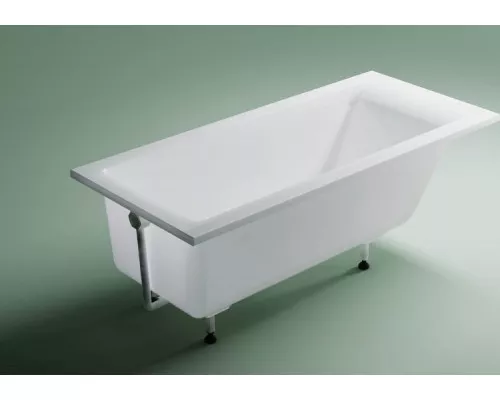 Ванна Astra-Form Нейт SOLID 150x70 (щелевой перелив) с ножками и слив-переливом в комплекте