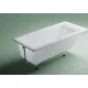 Ванна Astra-Form Нейт SOLID 150x70 (щелевой перелив) с ножками и слив-переливом в комплекте