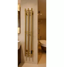 Полотенцесушитель электрический с/т Comfysan Alto EC-3 120/15, MAT GOLD RAL