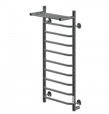 Полотенцесушитель электрический с/т Comfysan Scola EC-10 100/50 с полкой, хром