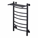 Полотенцесушитель электрический с/т Comfysan Noumi EC-8 80/50 с полкой, черный Полотенцесушитель электрический с/т Comfysan Noumi EC-8 80/50 с полкой, черный