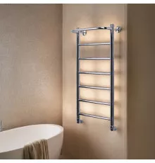 Полотенцесушитель водяной Comfysan Capri W-8 80/40 с полкой, хром