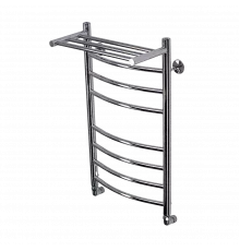 Полотенцесушитель водяной Comfysan Noumi W-8 80/40 с полкой, хром