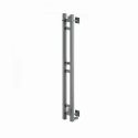 Полотенцесушитель электрический с/т Comfysan Alto-K EC-2 120/10, ТИТАНОВЫЙ ГРАФИТ RAL правый тэн