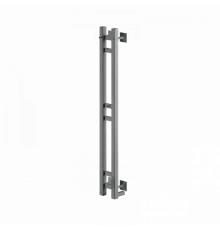 Полотенцесушитель электрический с/т Comfysan Alto-K EC-2 120/10, ТИТАНОВЫЙ ГРАФИТ RAL правый тэн