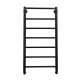 Полотенцесушитель водяной Comfysan Capri W-8 80/40 с полкой, черный
