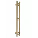 Полотенцесушитель электрический с/т Comfysan Alto-K EC-2 120/10, MAT GOLD RAL правый тэн