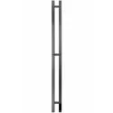 Полотенцесушитель электрический с/т Comfysan Alto-K EC-2 120/8, оружейная сталь, гальваника