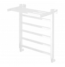 Полотенцесушитель водяной Comfysan Marte-K W-6 60/50 с полкой, белый