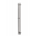 Полотенцесушитель электрический с/т Comfysan Alto EC-2 120/8, никель, гальваника