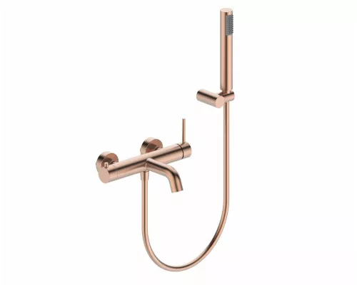 Встраиваемый смеситель для ванны,матовая медь FELICE 0640-RS
