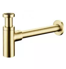 Сифон для раковины металлический,золото глянец FELICE V-11 ORO