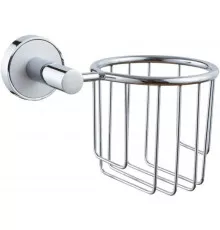 Держатель для освежителя воздуха,хром/кольцо с белой вставкой FELICE R 1010 BL